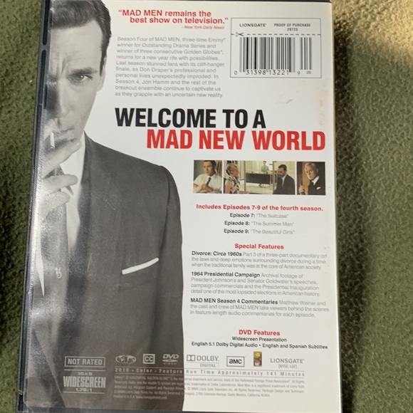 GUC Mad Men season 4 discs 1-3 - Picture 11 of 13